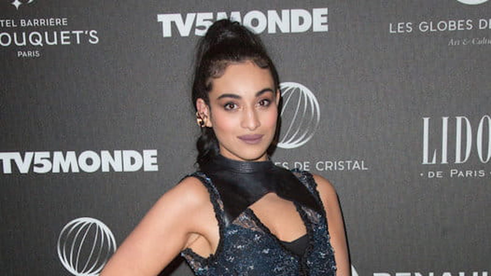 Camélia Jordana le 12 février 2018 