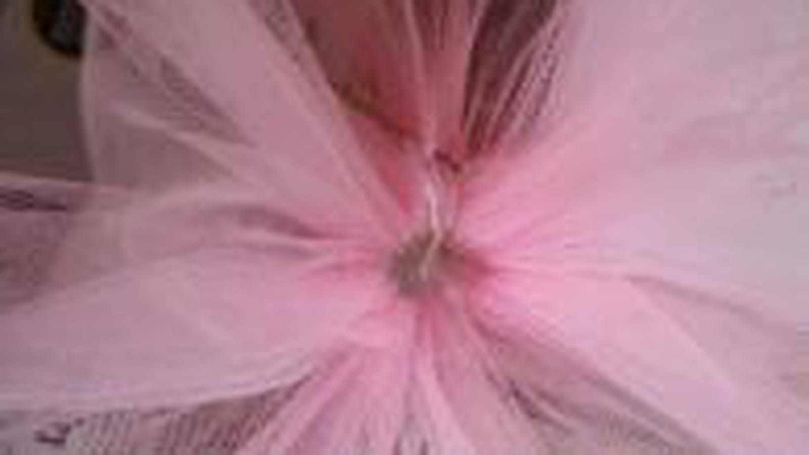 Rosace en tulle
