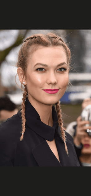 Karlie Kloss maquill&eacute;e