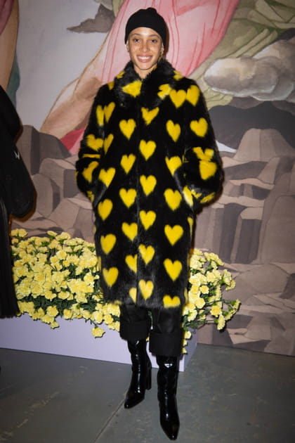 Adwoa Aboah au d&eacute;fil&eacute; Shrimps