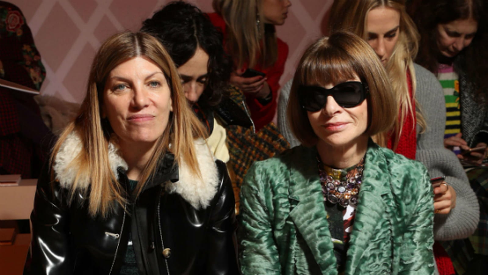 Virginia Smith et Anna Wintour