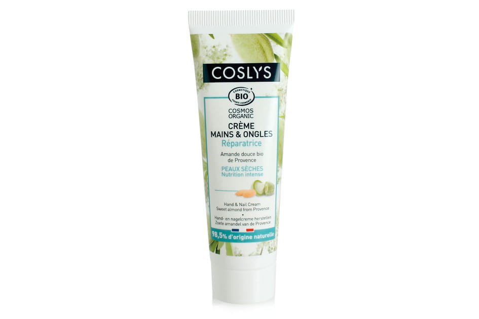 Cr&egrave;me r&eacute;paratrice pour les mains, Coslys
