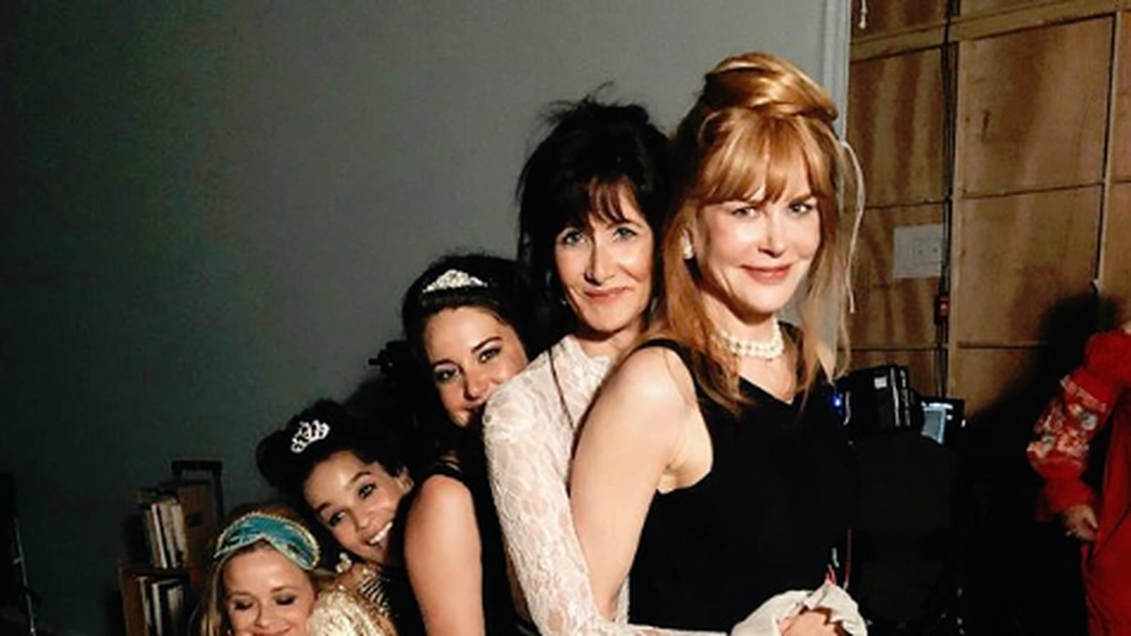 Reese Witherspoon, Zoe Kravitz, Shailene Woodley, Laura Dern et Nicole Kidman