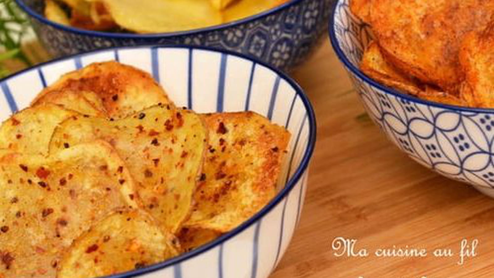 Chips maison aux 3 saveurs