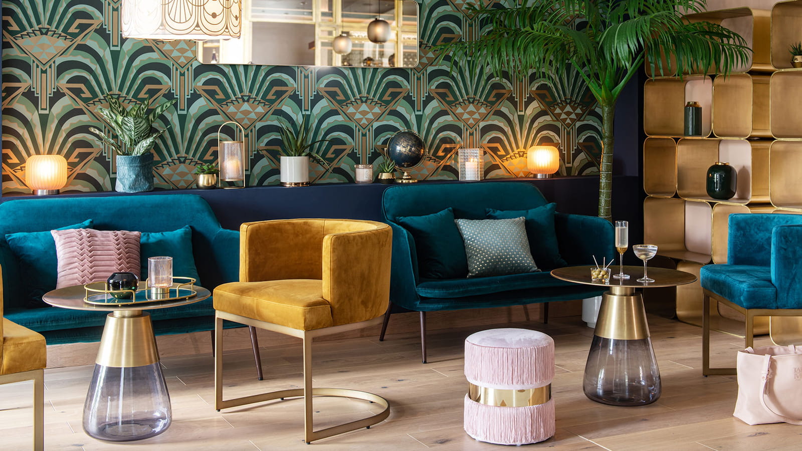 Salon velours