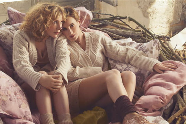 Julie Depardieu et Judith Godrèche, mannequins pour les 3 Suisses