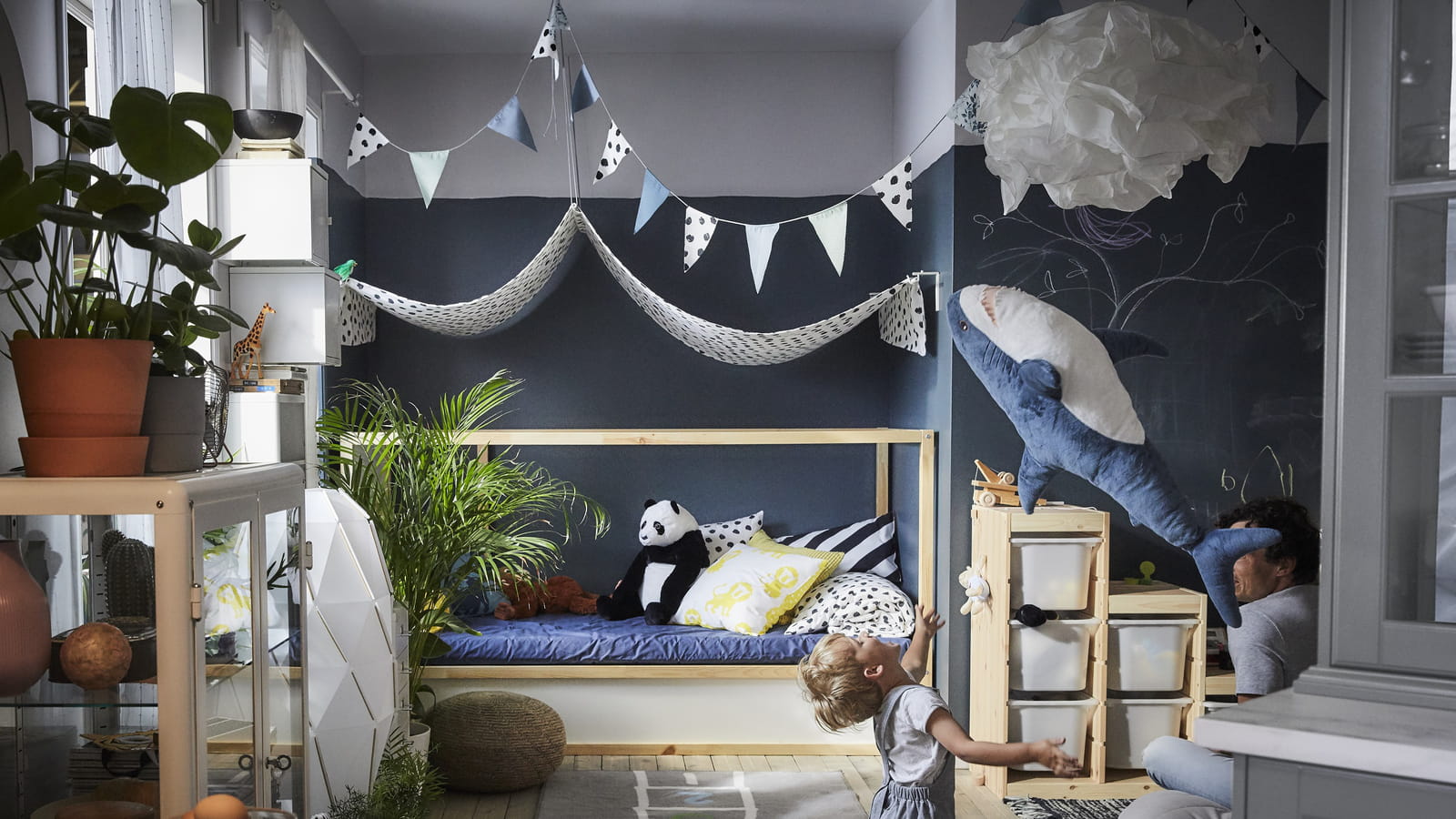 Lit réversible Kura IKEA