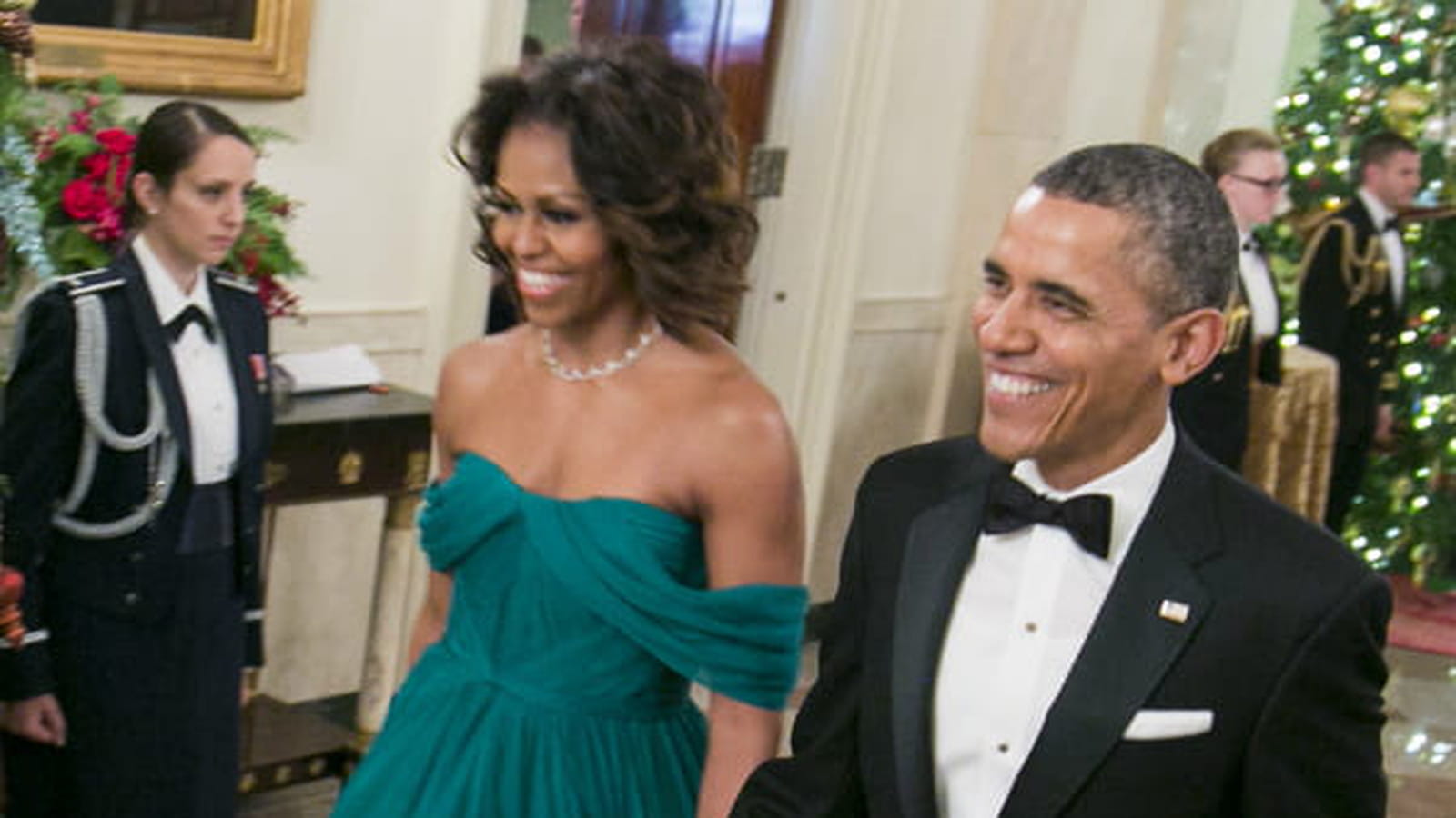 Michelle Obama le 8 décembre 2013