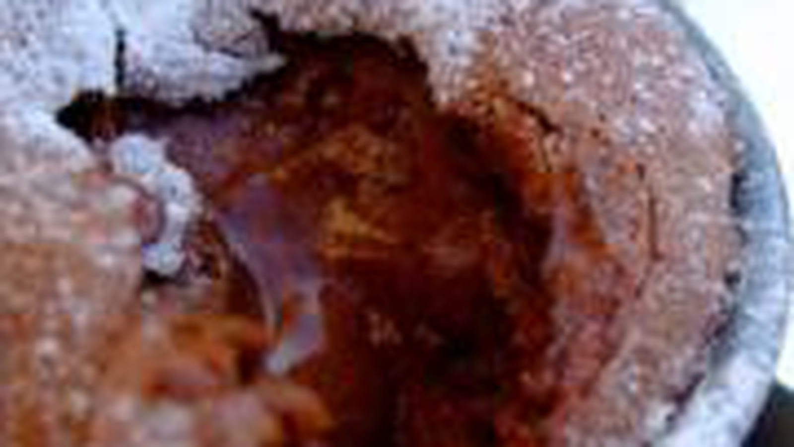 Soufflés de mousse au chocolat