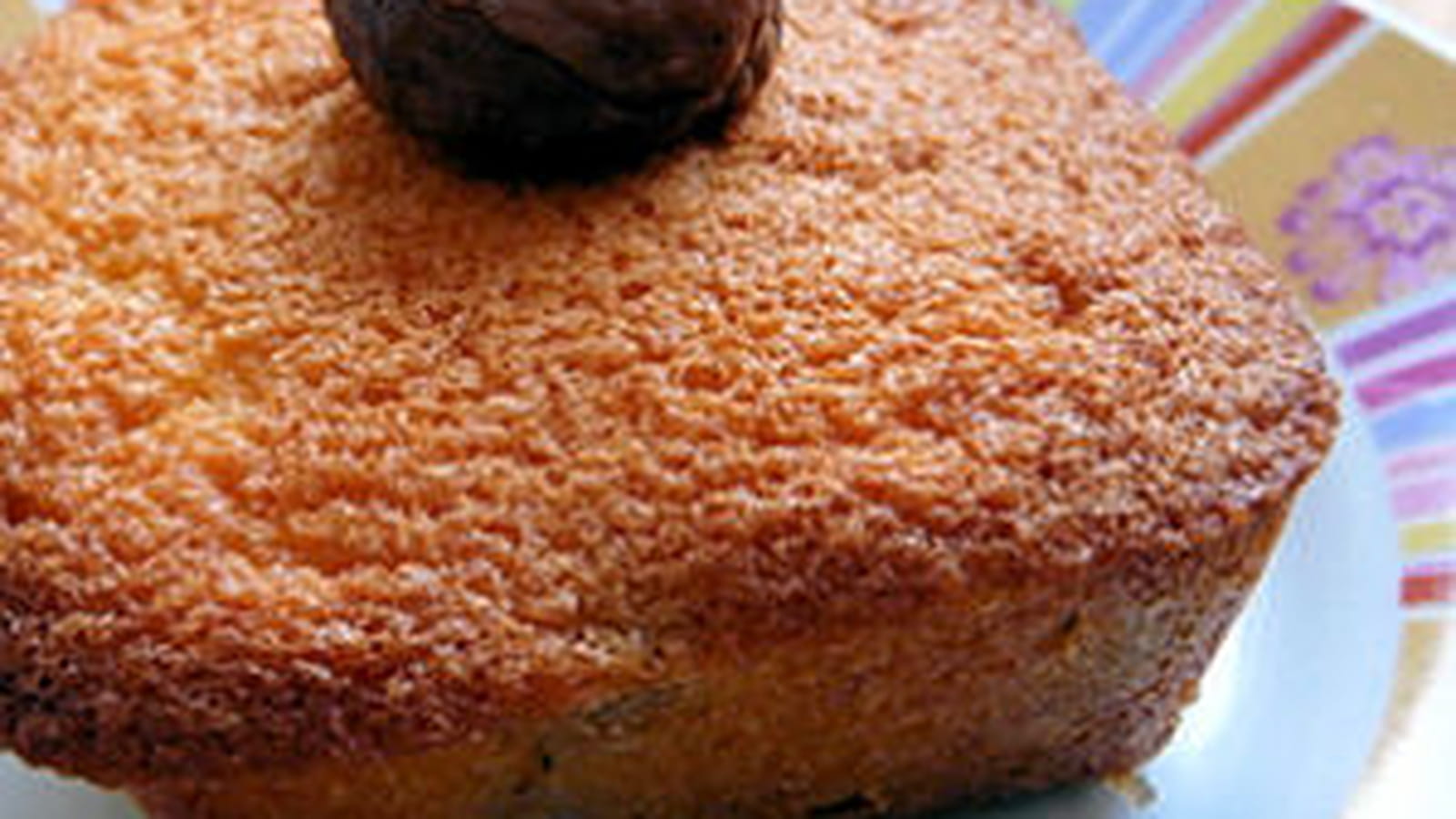 Muffins à la châtaigne, coeur crème de marrons