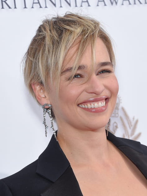 La coupe gar&ccedil;onne textur&eacute;e d'Emilia Clarke