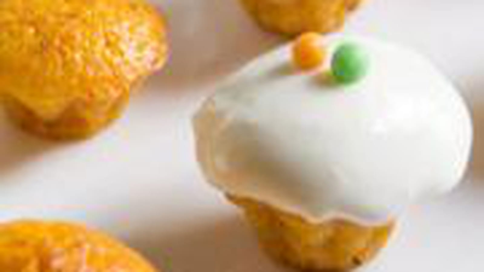 Mini carrot cakes aux écorces d'orange confites