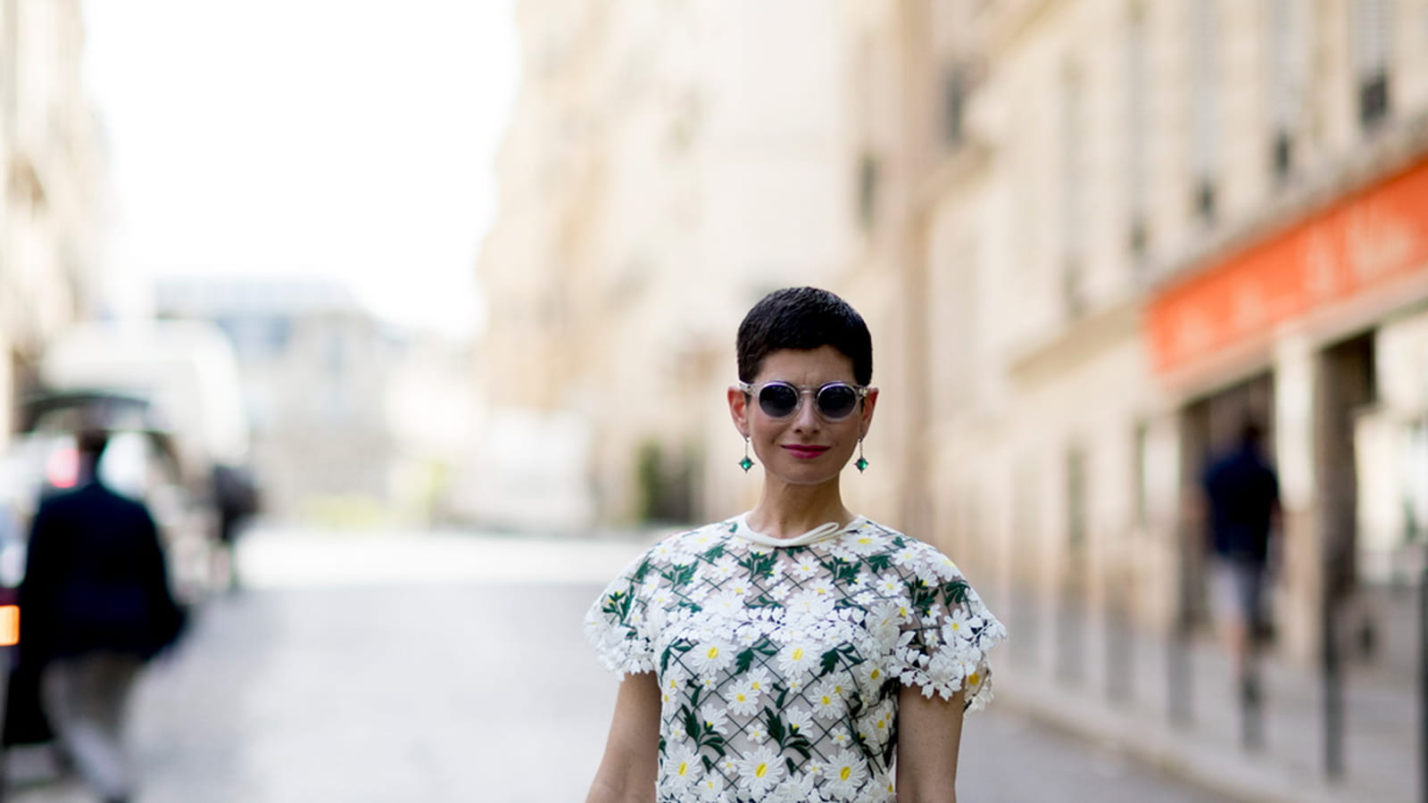 La robe à fleurs