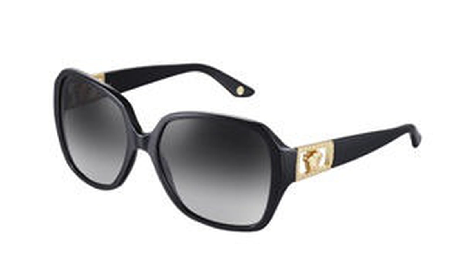 Lunettes noires de Versace
