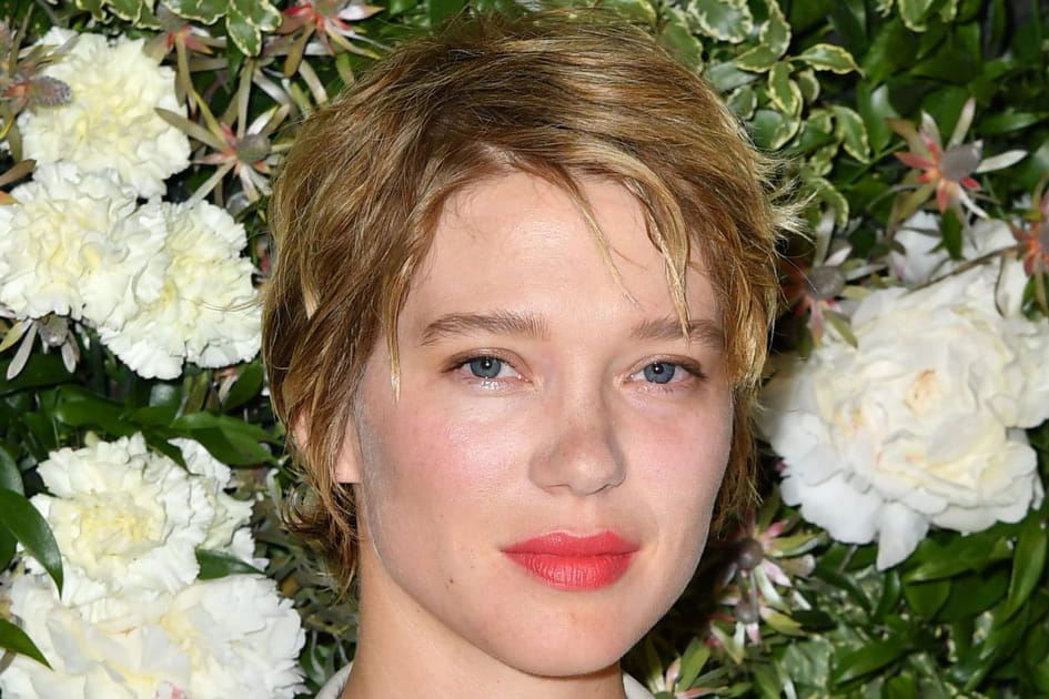 Le rouge &agrave; l&egrave;vres corail de L&eacute;a Seydoux