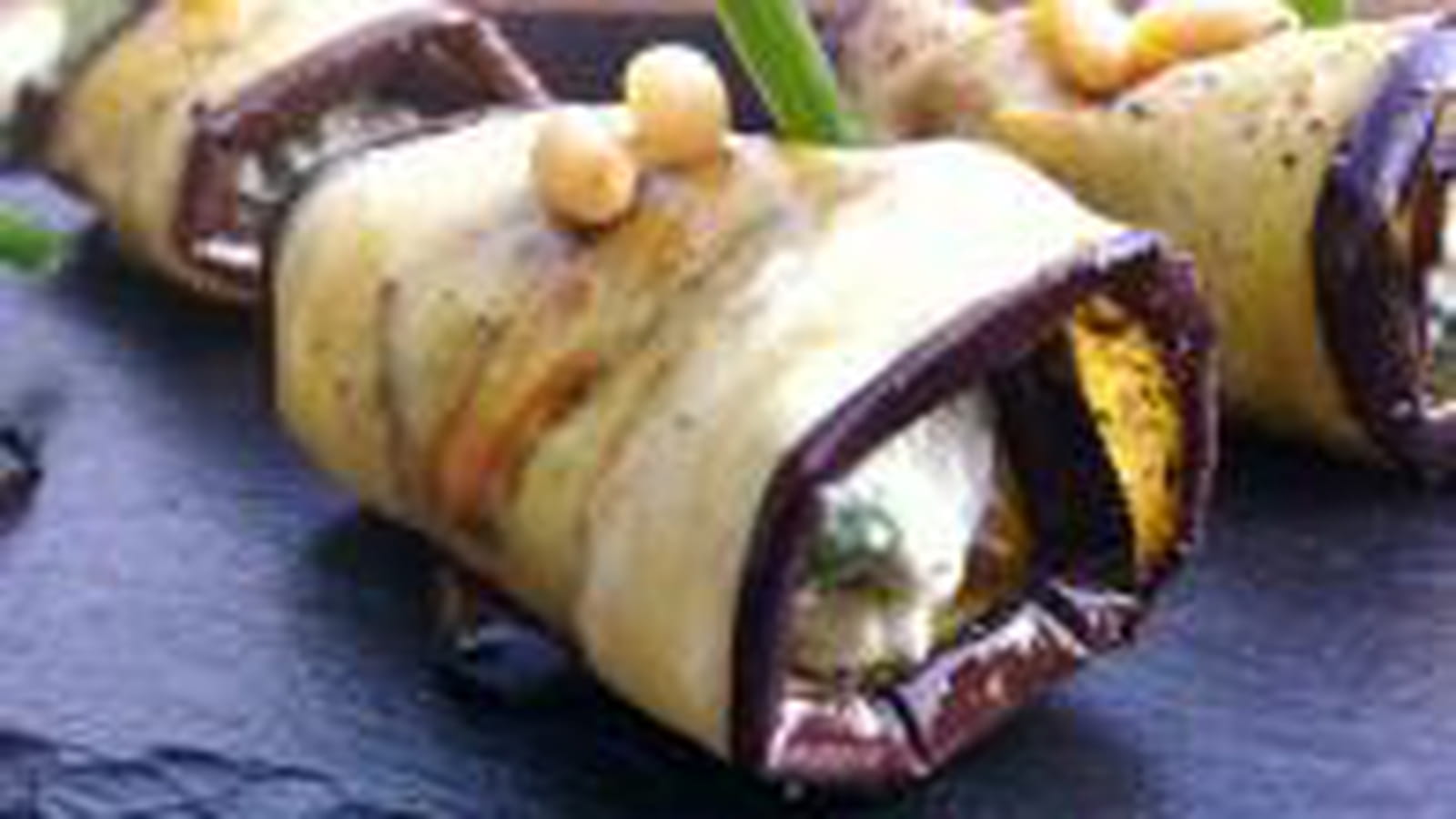 Aubergines au chèvre