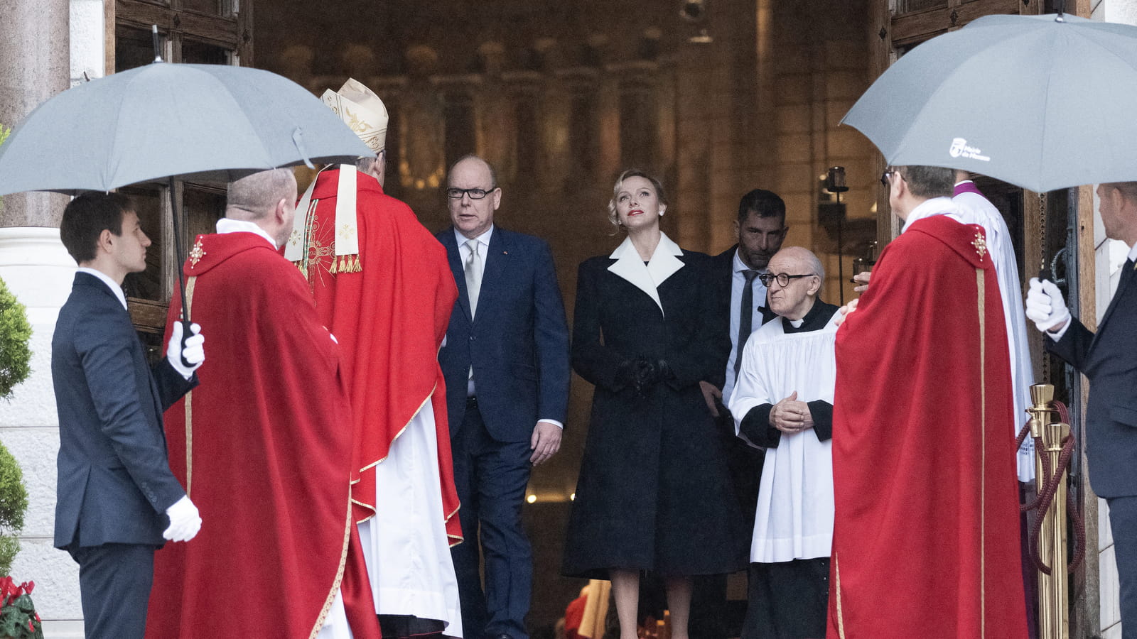 Avec un ministre du Vatican