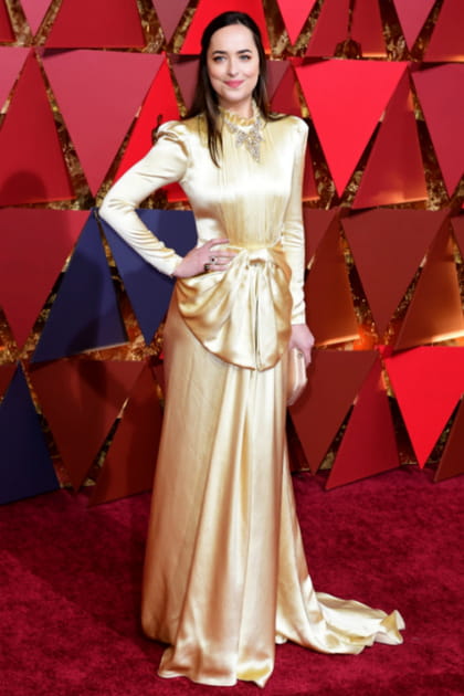 Dakota Johnson aux Oscars 2017