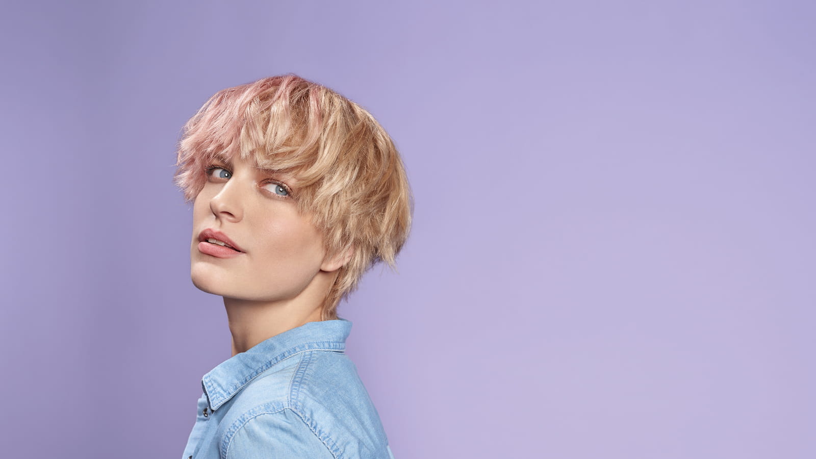 Le blond rosé