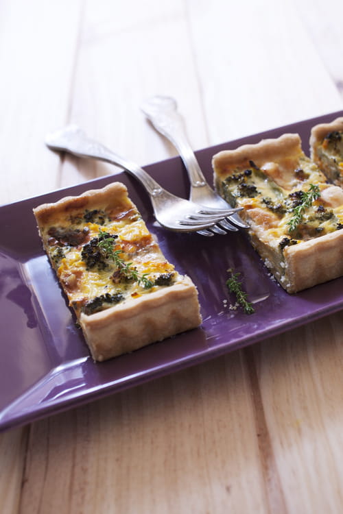 Tarte brocolis-roquefort (Tarte salée)