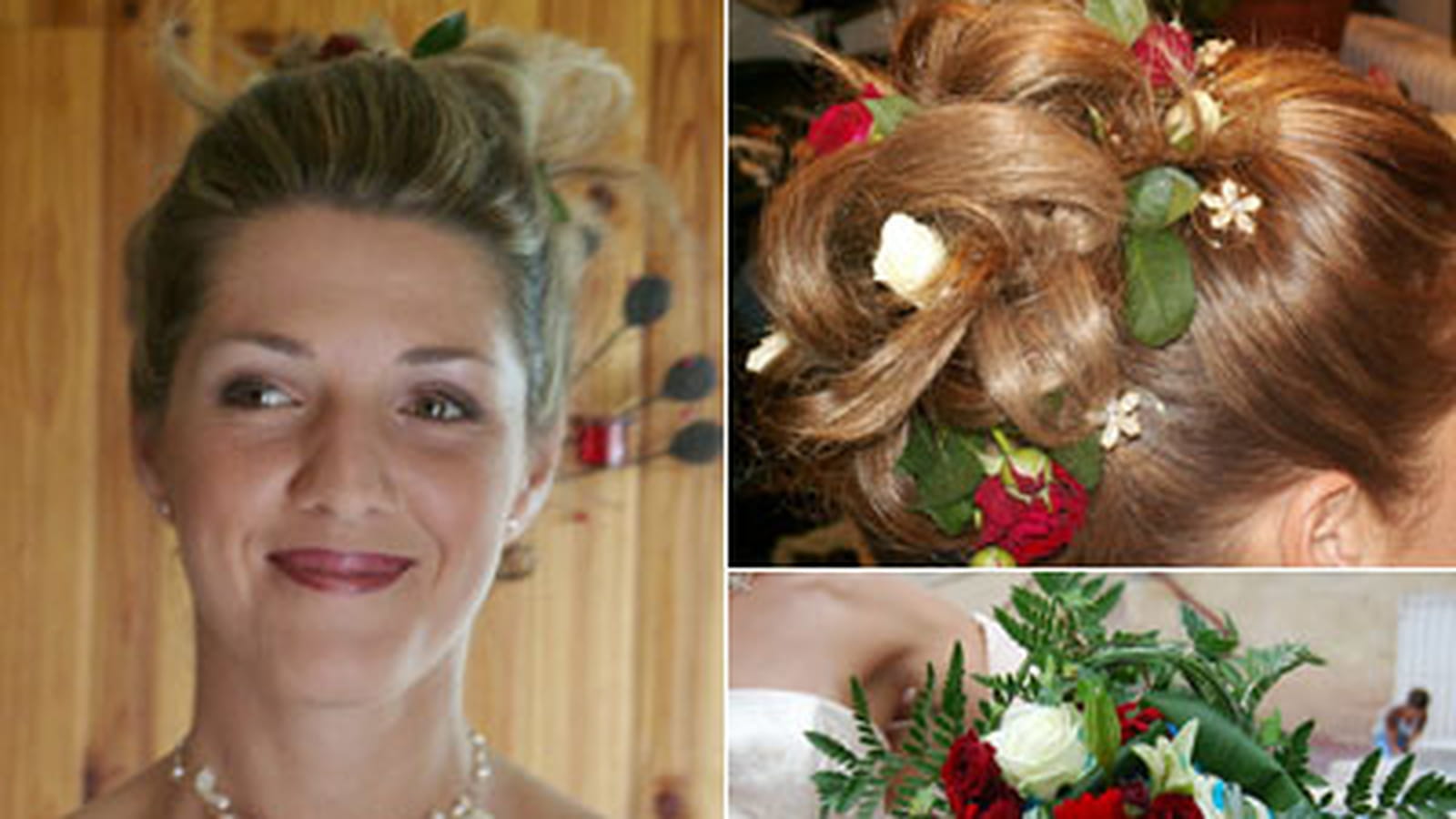 Le bouquet et la coiffure