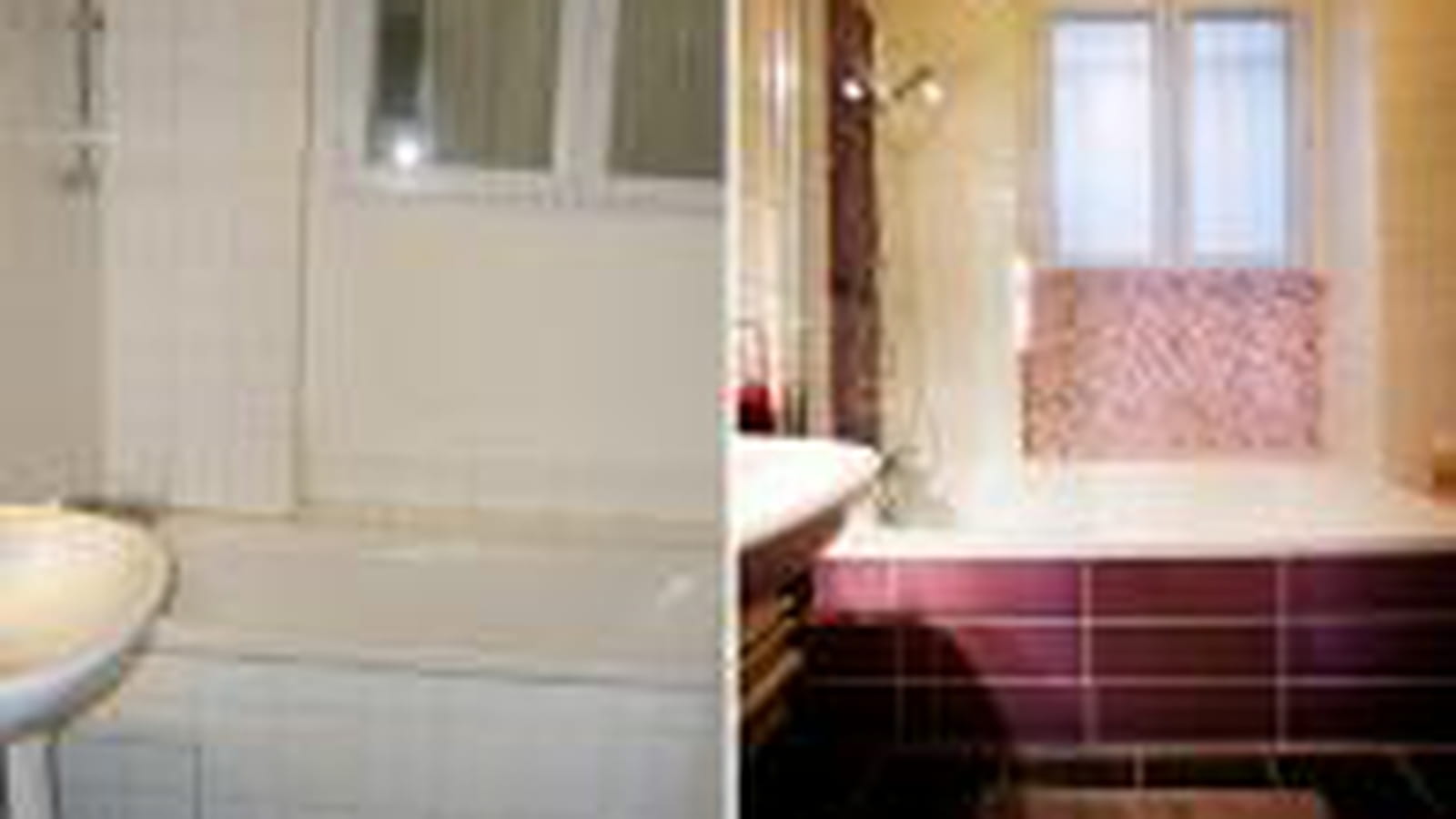 Salle de bains : avant/après
