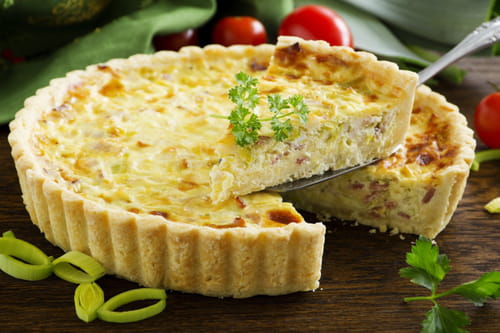 Quiche sans oeufs