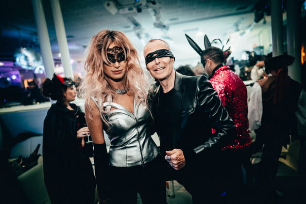 Pauline Lefèvre et Jean-Claude Jitrois à la soirée Marc Dorcel