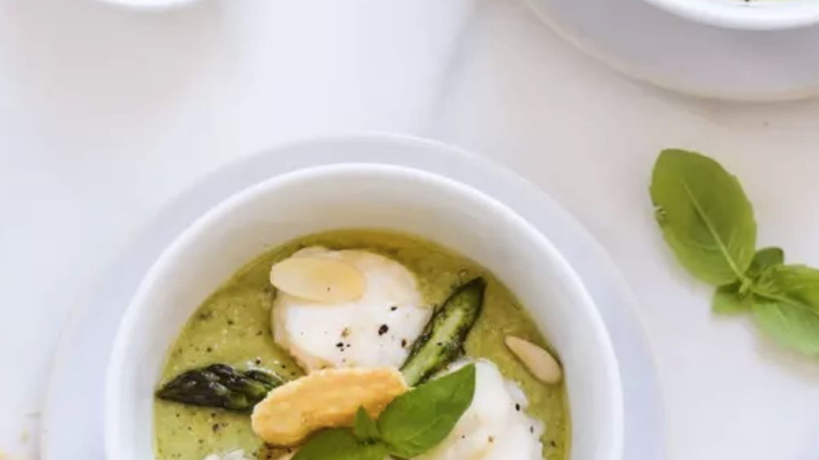 Gnocchi ricotta asperges et parmesan