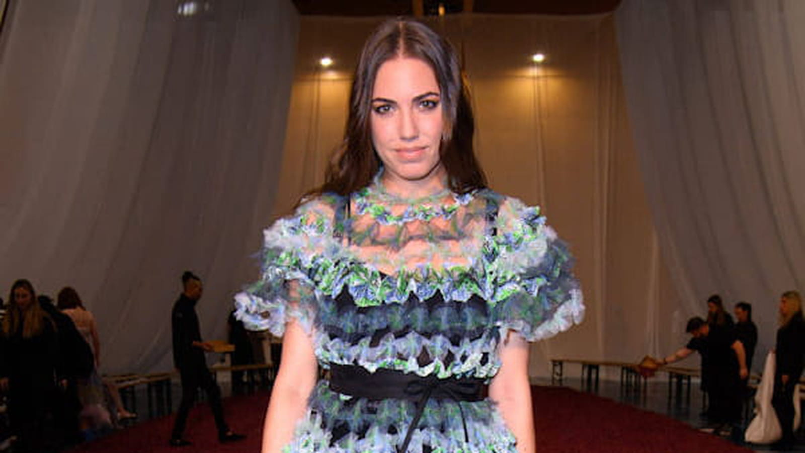 Amber Le Bon le 20 février 2023