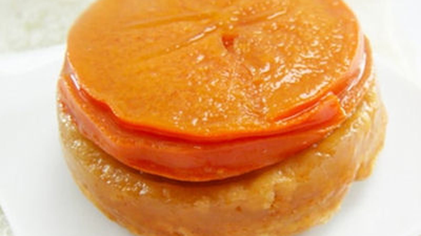 Tarte tatin au kaki