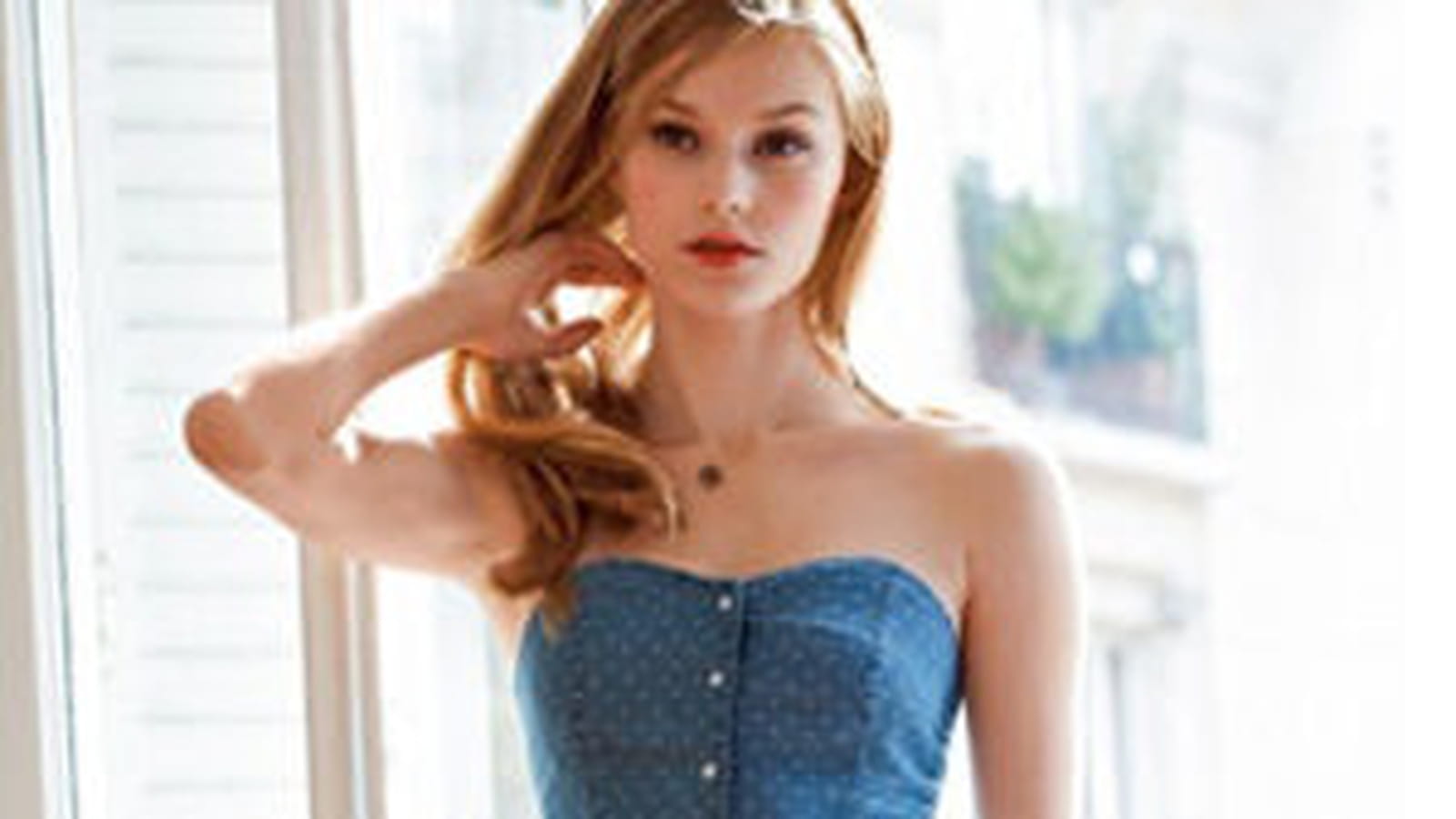Robe bustier romantique de La Redoute