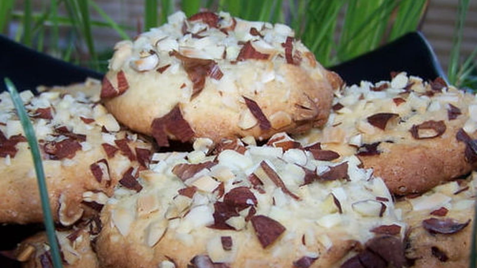 Cookies amandes et cranberries