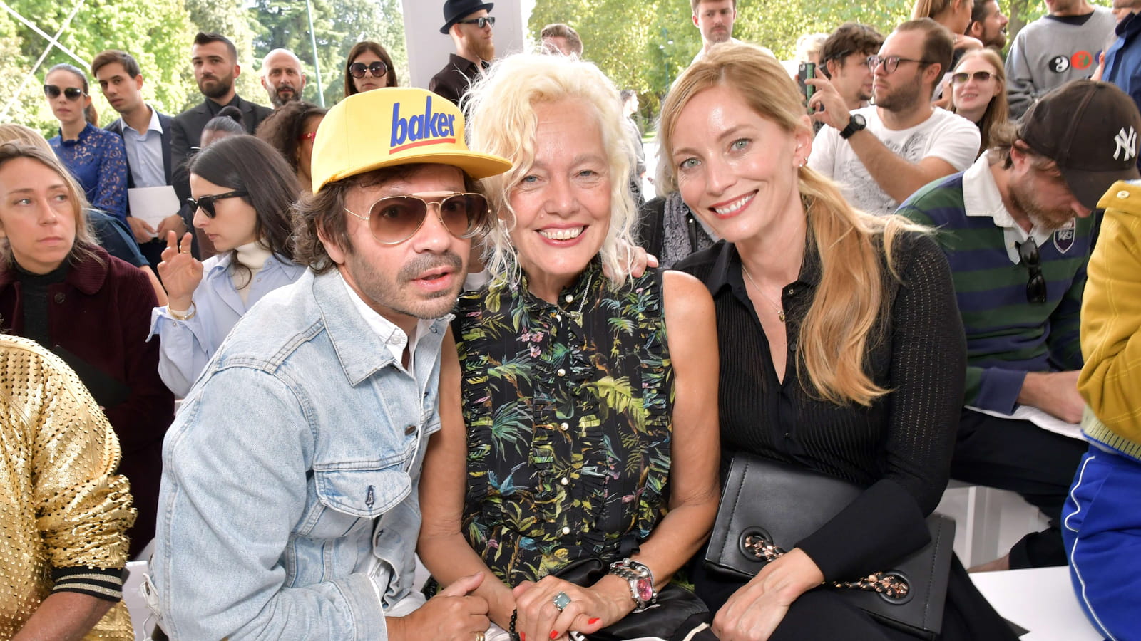 Olivier Zahm, Ellen von Unwerth et Stefania Rocca