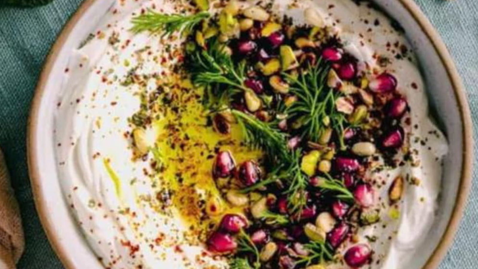 Labneh libanais au zaatar
