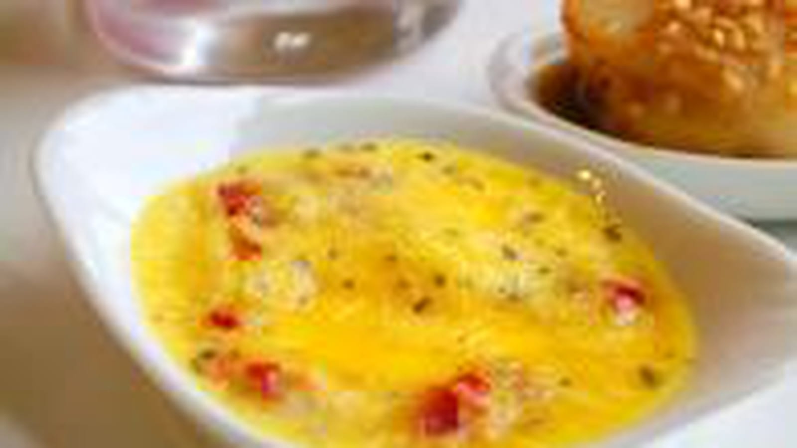 Crème brûlée au parmesan