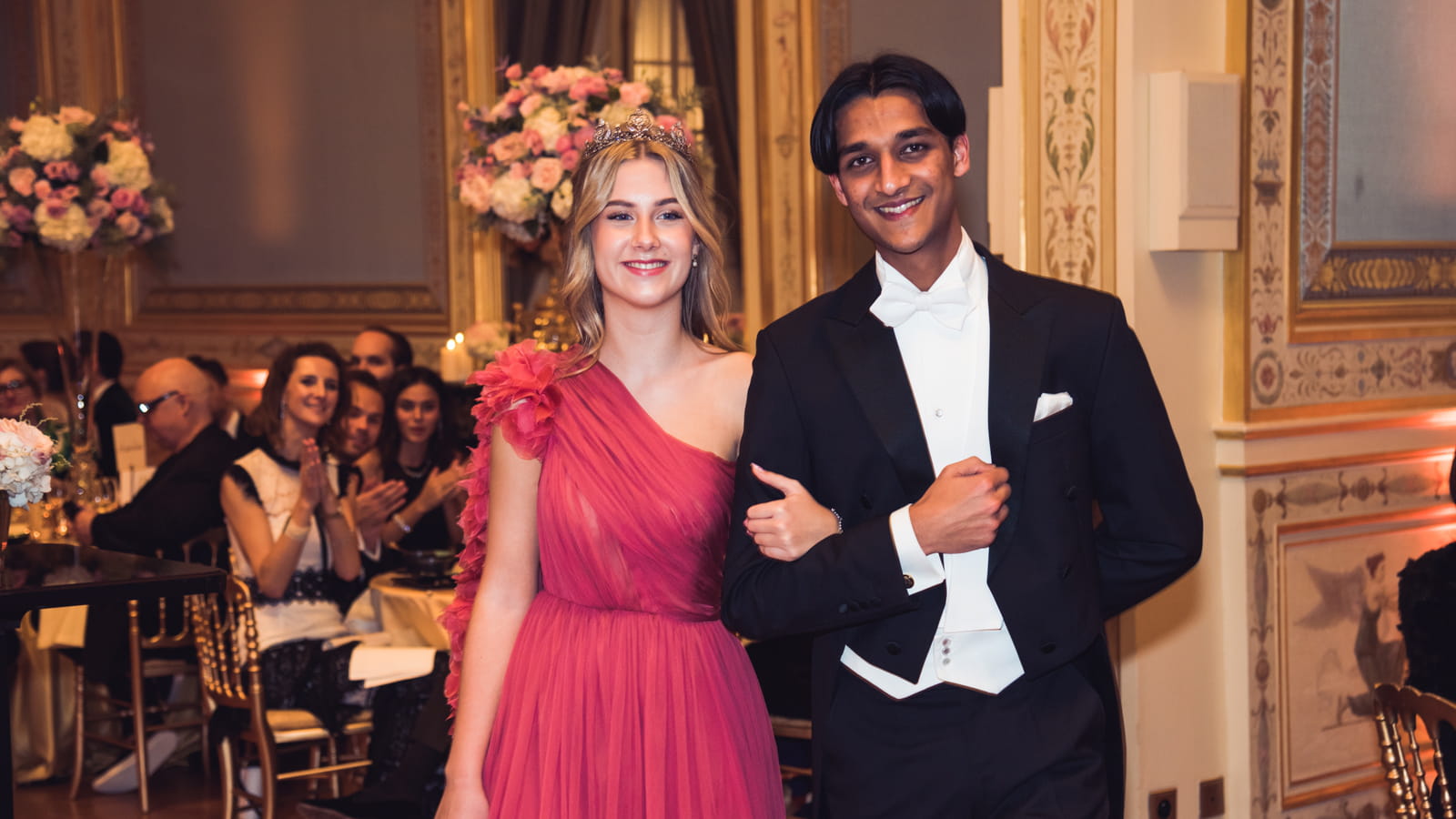Leah Behn et Maharaja Lakshraj Prakash de Sirmour