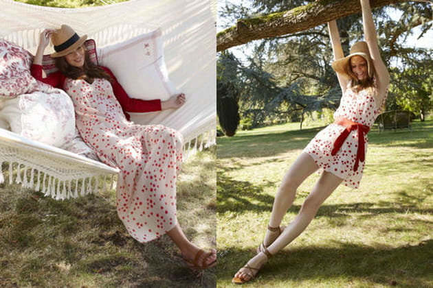 La robe imprimée cerises