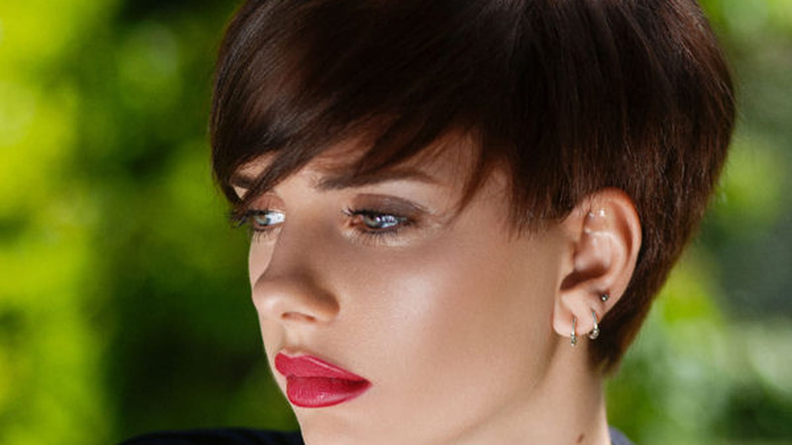 La coupe courte bombée de Christine Margossian pour L'Oréal Professionel 
