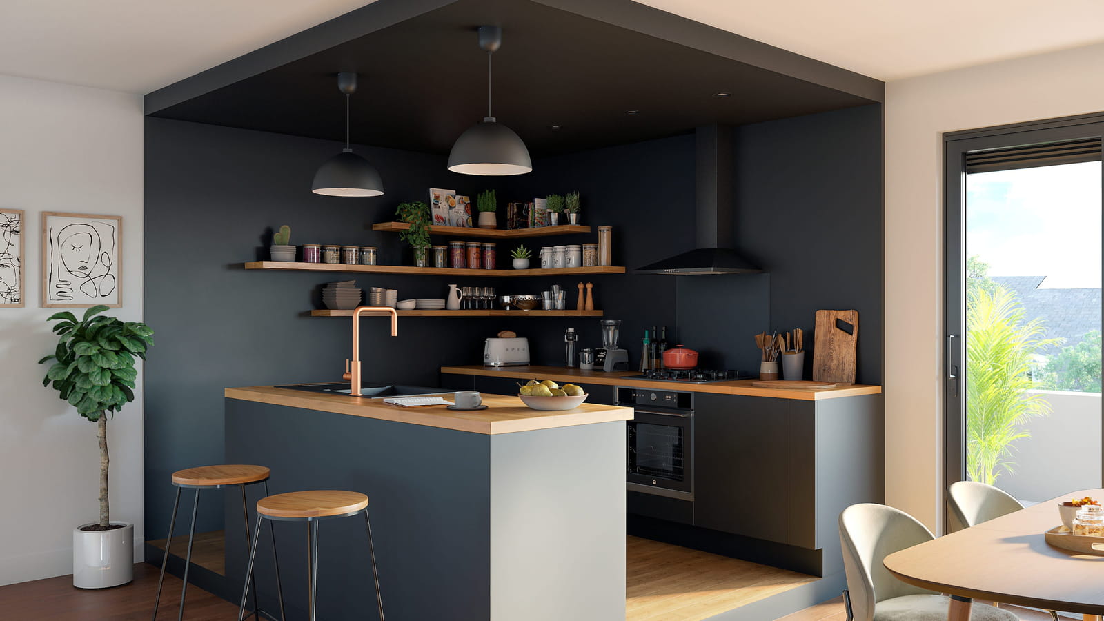 Cuisine délimitée