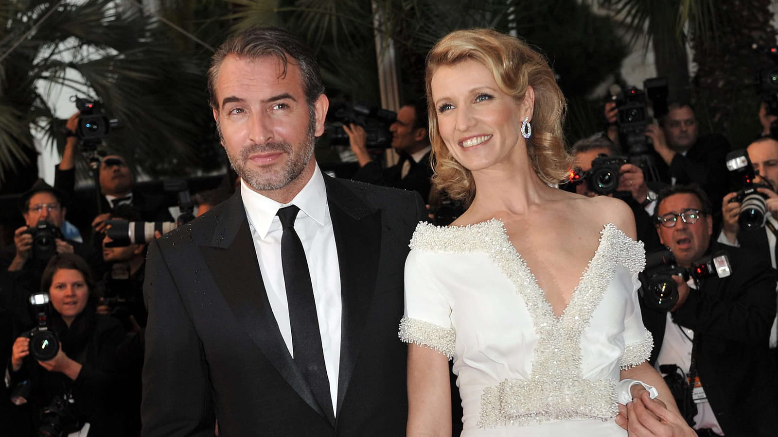 Avec Alexandra Lamy en 2012
