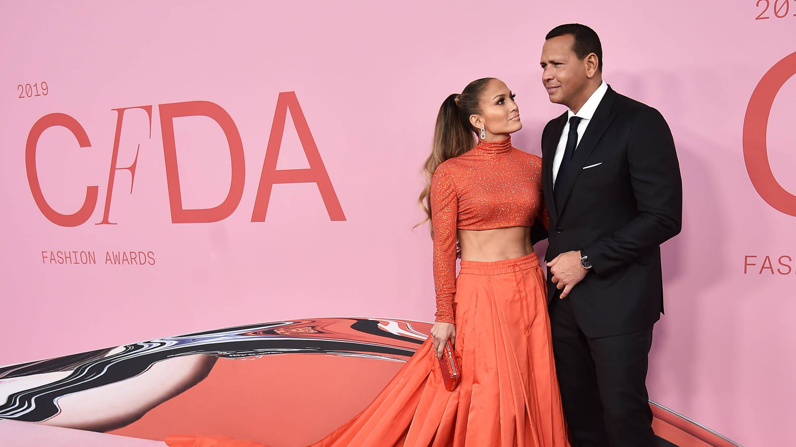 Jennifer Lopez et Alex Rodriguez