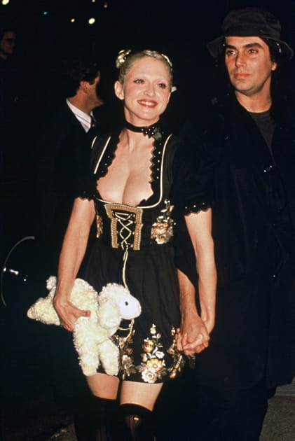 Madonna fait la promotion de son livre "Sex" en 1992