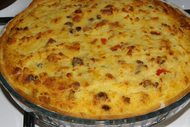 Recette De Tarte A La Semoule Et Aux Fruits Confits