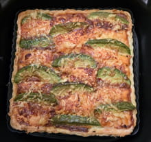 Tarte printanière au saumon et avocat : Etape 6