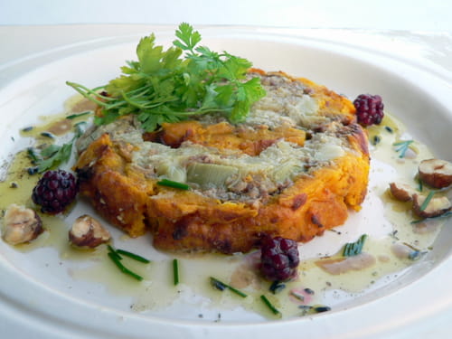 Terrine d'automne aux légumes oubliés