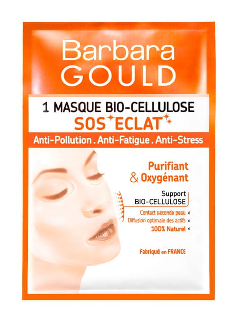 Masque bio-cellulose S.O.S Eclat, Barbara Gould