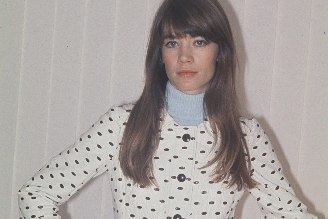 Les cheveux longs de Françoise Hardy
