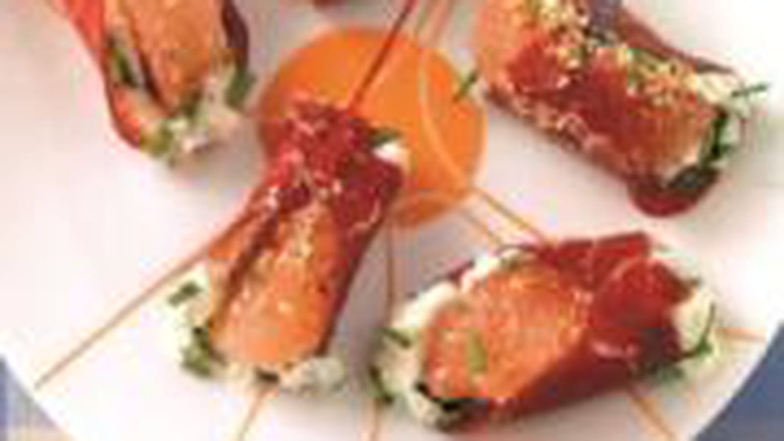 Bouchées de jambon cru