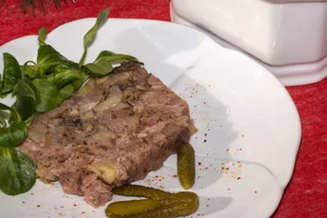 Terrine de foie de volaille aux châtaignes et porto